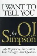 Cover for I Want to Tell You