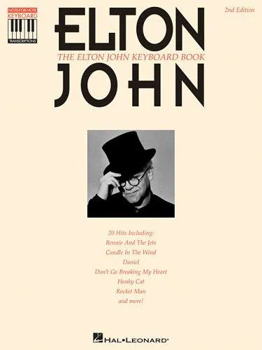 Cover for The Elton John Keyboard Book