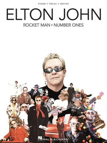 Cover for ELTON JOHN ROCKET MAN NUMBER ONES