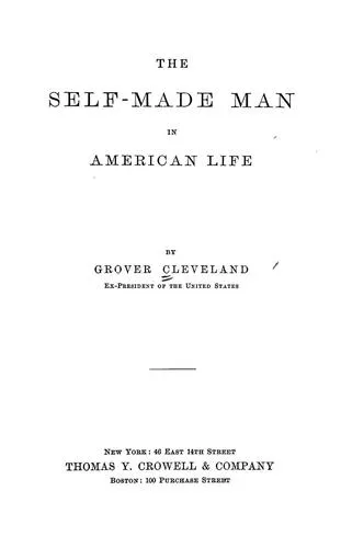 Cover for The Self-made Man in American Life