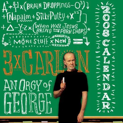 Cover for 3X Carlin: an Orgy of George