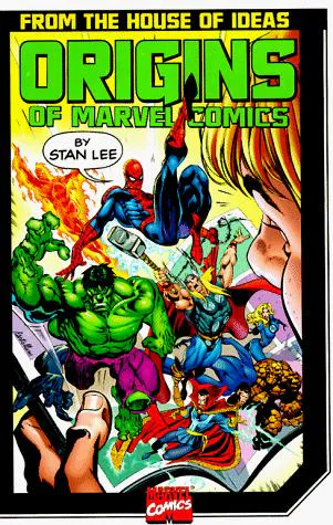 Cover for Origins of Marvel Comics