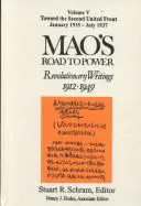 Cover for Mao's Road to Power
