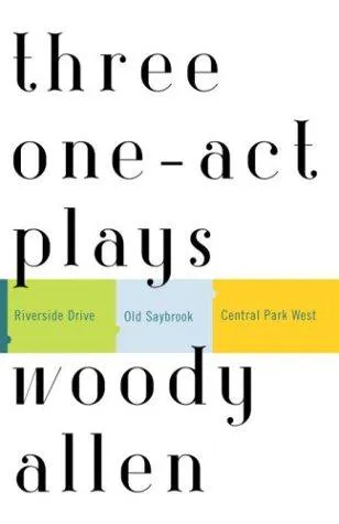 Cover for Three One-Act Plays