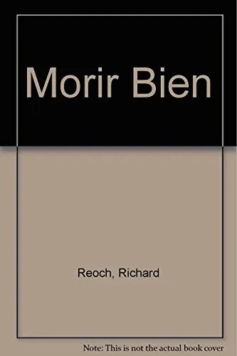 Cover for Morir Bien / Dying Well