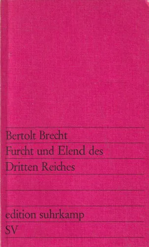 Cover for Furcht Und Elend Des Dritten Reiches