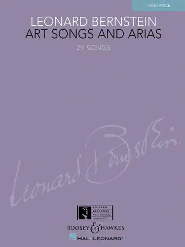 Cover for Leonard Bernstein - Art Songs and Arias