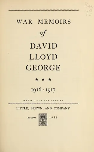 Cover for War Memoirs of David Lloyd George