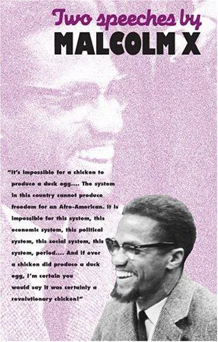Cover for Two Speeches by Malcolm X