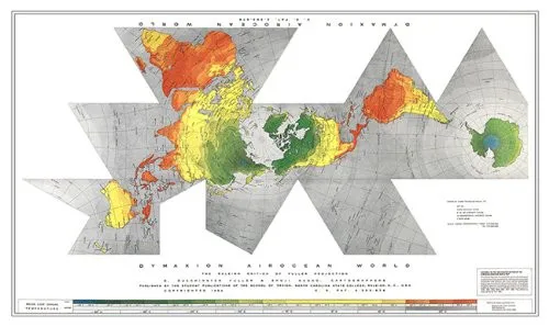 Cover for Fuller Projection Dymaxion Air-ocean World