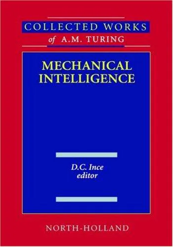Cover for Mechanical Intelligence
