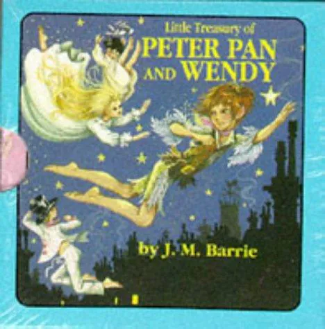 Cover for Little Treasury of "Peter Pan and Wendy" (Little Treasuries)