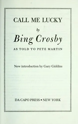 Cover for Call Me Lucky