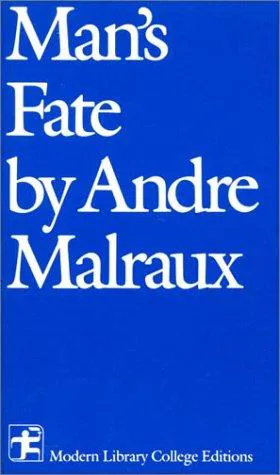 Cover for Man's Fate =