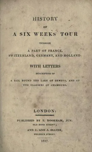 Cover for History of a Six Weeks' Tour 1817