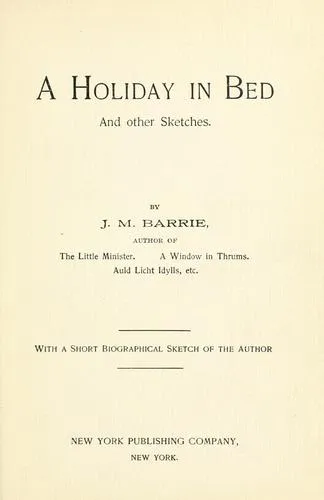 Cover for A Holiday in Bed, and Other Sketches