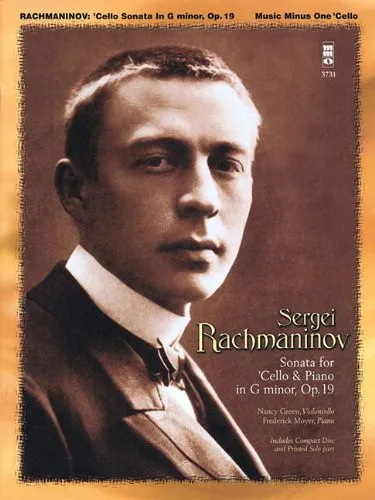 Cover for Music Minus One Cello: Rachmaninov