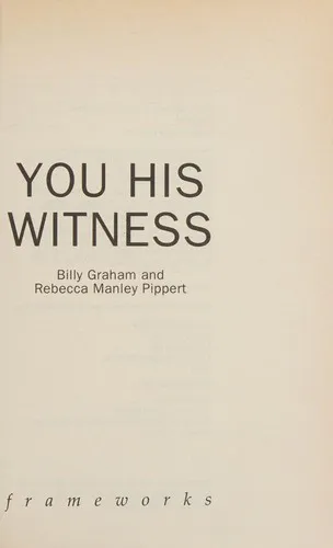 Cover for You His Witness
