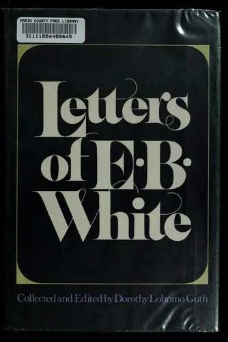 Cover for Letters of E. B. White