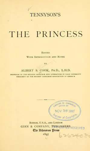 Cover for Tennyson's the Princess