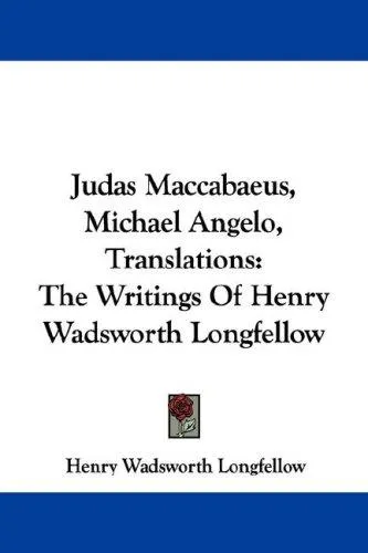 Cover for Judas Maccabaeus, Michael Angelo, Translations