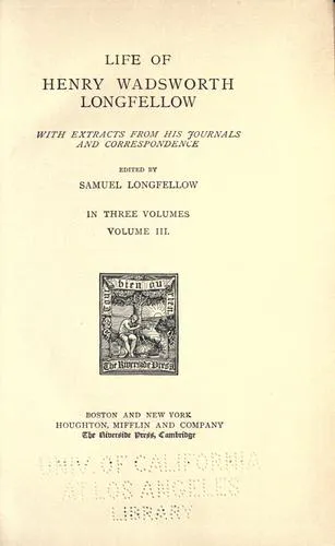 Cover for The Works of Henry Wadsworth Longfellow