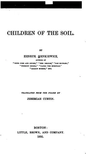 Cover for Children of the Soil