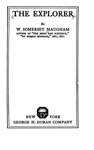 Cover for The Explorer