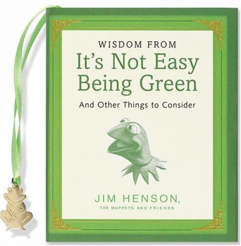 Cover for WISDOM/IT'S NOT EASY BEING GREEN (Charming Petite)