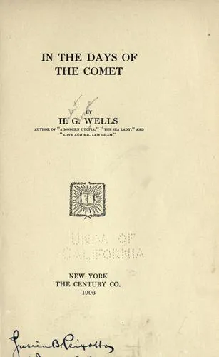 Cover for In the Days of the Comet