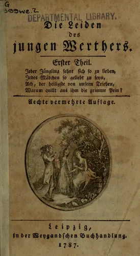 Cover for Die Leiden Des Jungen Werthers