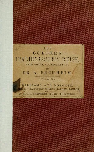 Cover for Italienische Reise