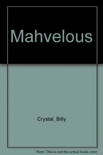 Cover for Mahvelous