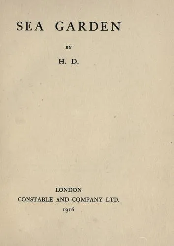 Cover for Sea Garden
