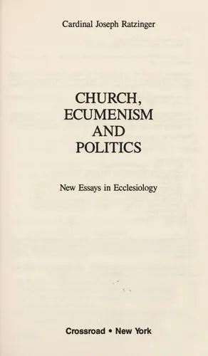 Cover for Kirche, ÖKumene Und Politik