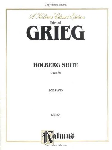 Cover for Grieg / Holberg Suite Op.40