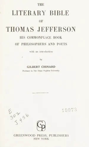 Cover for The Literary Bible of Thomas Jefferson