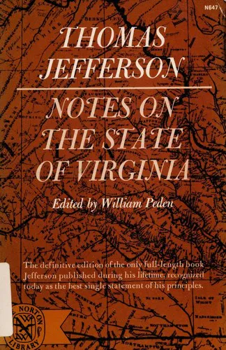 Cover for Notes on the State of Virginia