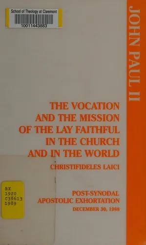 Cover for Christifideles Laici