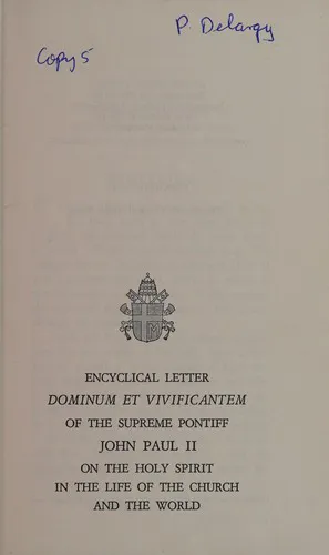 Cover for Dominum Et Vivificantem