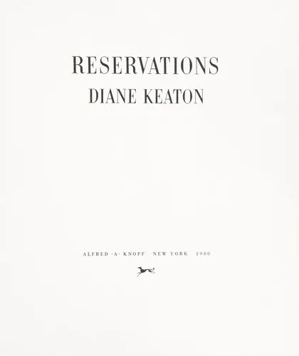 Cover for Reservations