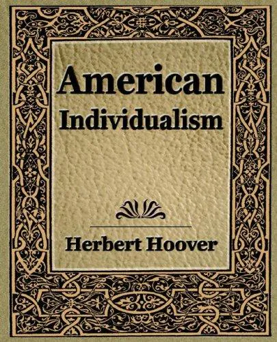 Cover for American Individualism (1922)
