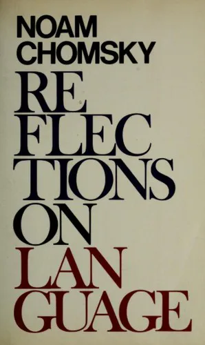 Cover for Reflections on Language