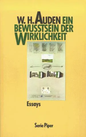Cover for Ein Bewußtsein Der Wirklichkeit. Essays