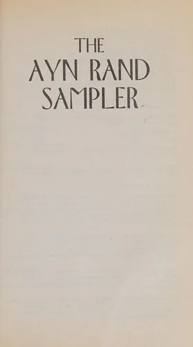 Cover for The Any Rand Sampler