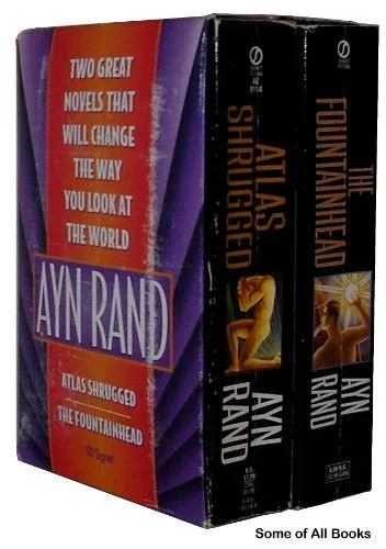 Cover for Ayn Rand 2-Copy Boxed Set