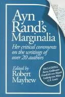 Cover for Ayn Rand's Marginalia