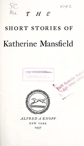 Cover for Short Stories Mansfield