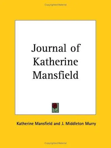 Cover for Journal of Katherine Mansfield