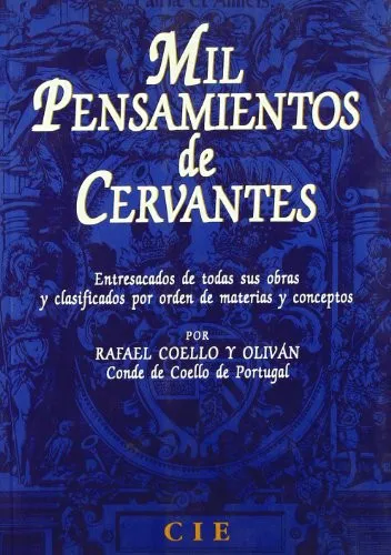 Cover for Mil Pensamientos De Cervantes